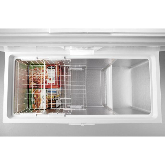 Whirlpool® 16 Cu. Ft. Chest Freezer with Shelves WZC5216LW Whirlpool® 16 Cu. Ft. Chest Freezer with Shelves WZC5216LW