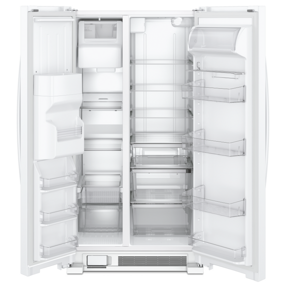 Whirlpool® 36-inch Wide Side-by-Side Refrigerator - 25 cu. ft. WRS325SDHW