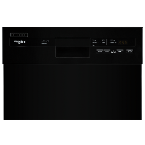 Whirlpool® Small-Space Compact Dishwasher with Stainless Steel Tub WDF518SAHB
