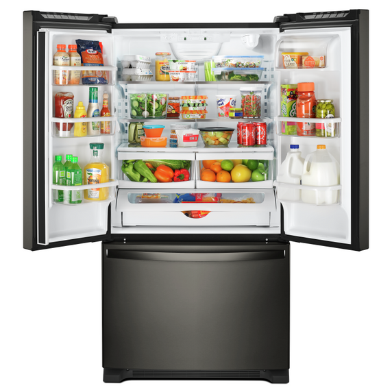 Whirlpool® 36-inch Wide French Door Refrigerator with Water Dispenser - 25 cu. ft. WRF535SWHV