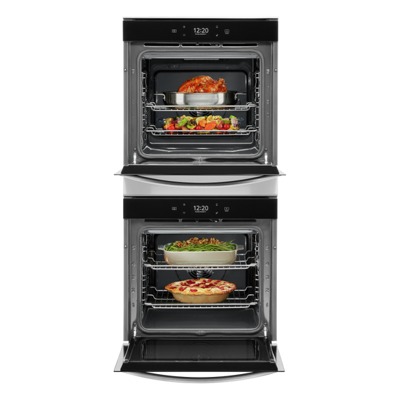 Whirlpool® 5.8 Cu. Ft. 24 Inch Double Wall Oven with Convection WOD52ES4MZ