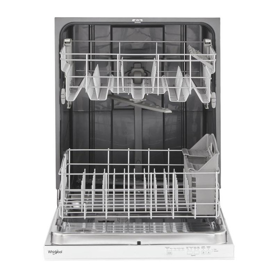 Whirlpool® 55 dBA Quiet Dishwasher with Adjustable Upper Rack WDP560HAMW Whirlpool® 55 dBA Quiet Dishwasher with Adjustable Upper Rack WDP560HAMW