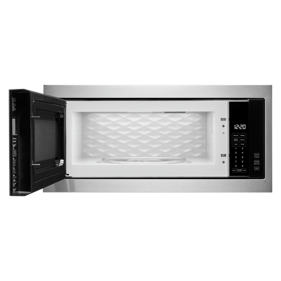 Whirlpool® 1.1 cu. ft. Built-In Microwave with Slim Trim Kit - 14 Height YWMT50011KS