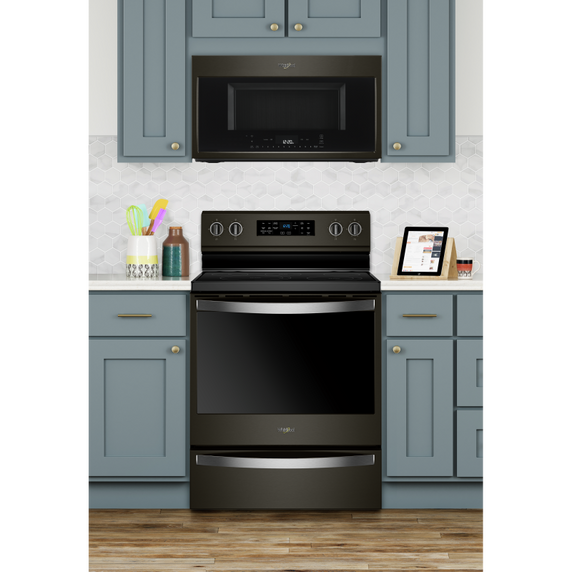 Whirlpool® 6.4 Cu. Ft. Freestanding Electric Range with Frozen Bake™ Technology YWFE775H0HV