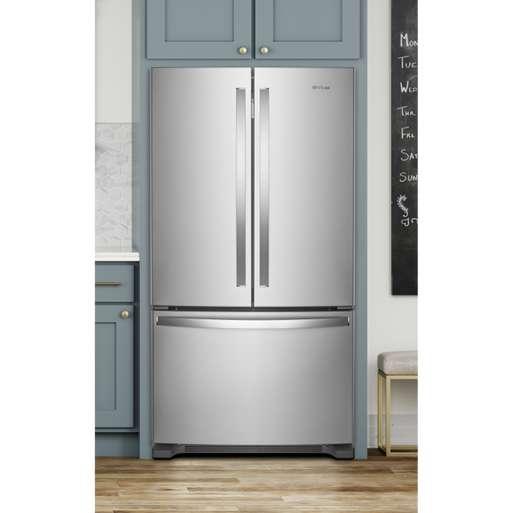 Whirlpool® 36-inch Wide Counter Depth French Door Refrigerator - 20 cu. ft. WRF540CWHZ