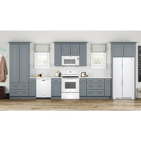 Whirlpool® 33-inch Wide Side-by-Side Refrigerator - 22 cu. ft. WRS312SNHW