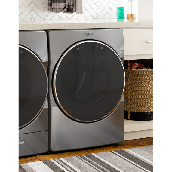 Whirlpool® 7.4 cu.ft Smart Front Load Electric Dryer with Remote Start YWED9620HC