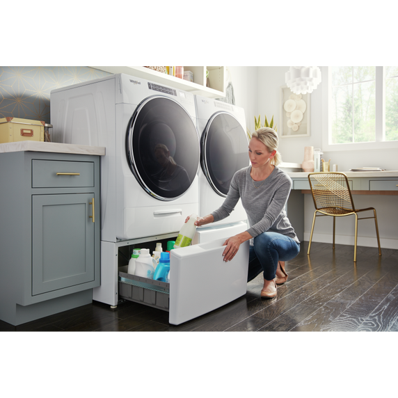 Whirlpool® 7.4 cu. ft. Front Load Gas Dryer with Intuitive Touch Controls WGD5620HW