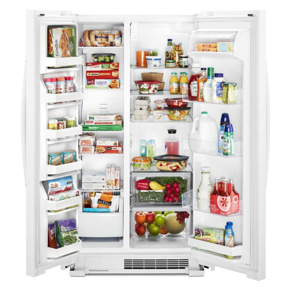 Whirlpool® 36-inch Wide Side-by-Side Refrigerator - 25 cu. ft. WRS315SNHW Whirlpool® 36-inch Wide Side-by-Side Refrigerator - 25 cu. ft. WRS315SNHW