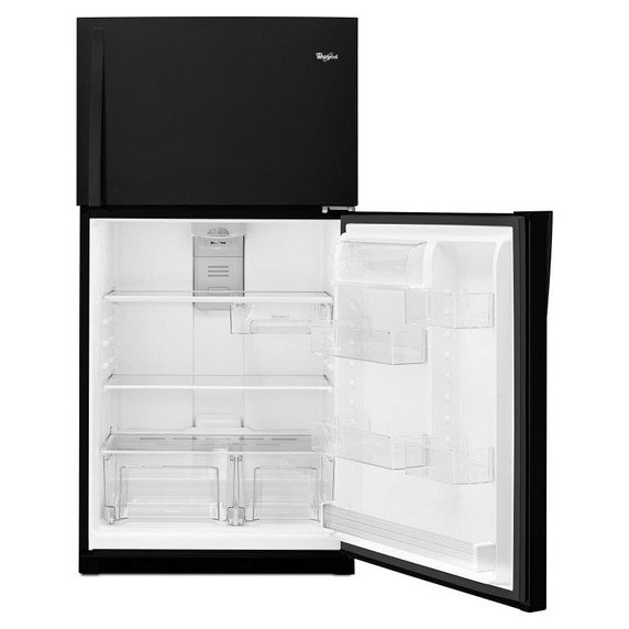 Whirlpool® 33" Wide Top-Freezer Refrigerator with Optional EZ Connect Icemaker Kit WRT541SZDB