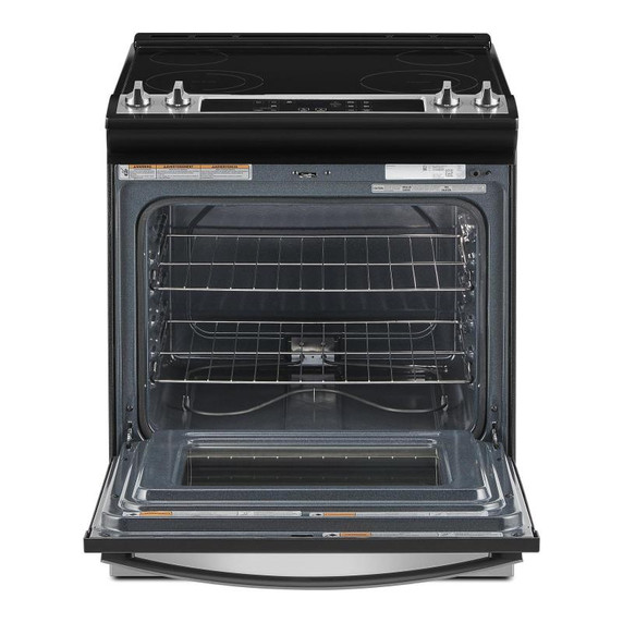 4.8 Cu. Ft. Whirlpool® Electric Range with Frozen Bake™ Technology YWEE515S0LS