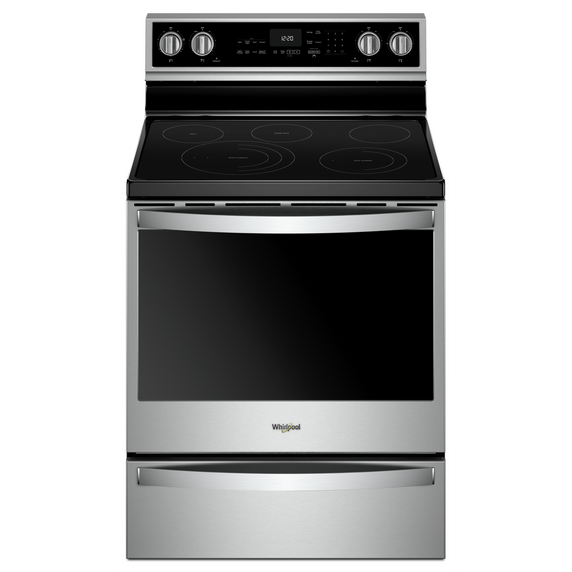 Whirlpool® 6.4 Cu. Ft. Smart Freestanding Electric Range with Frozen Bake™ Technology YWFE975H0HZ