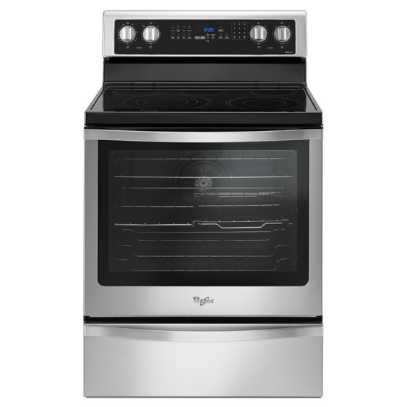 Whirlpool® 6.4 Cu. Ft. Freestanding Electric Range with True Convection YWFE745H0FS