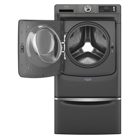 Maytag® 15.5" Pedestal for Front Load Washer and Dryer with Storage XHPC155MBK Maytag® 15.5" Pedestal for Front Load Washer and Dryer with Storage XHPC155MBK