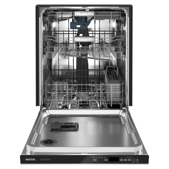 Maytag® Top control dishwasher with Third Level Rack and Dual Power Filtration MDB9959SKZ