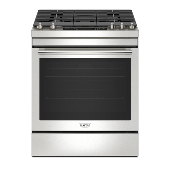 Maytag® 30-Inch Wide Slide-In Gas Range With Air Fry - 5.8 Cu. Ft. MGS8800PZ