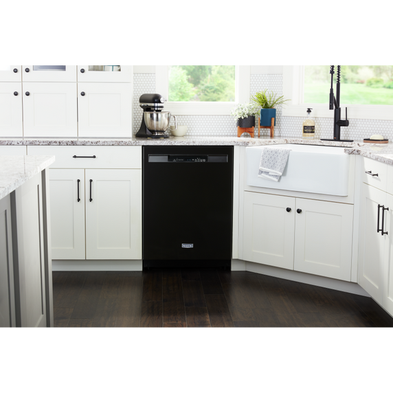 Maytag® Stainless steel tub dishwasher with Dual Power Filtration MDB4949SKB