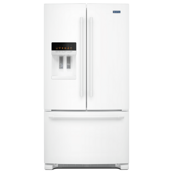 Maytag® 36- Inch Wide French Door Refrigerator with PowerCold® Feature - 25 Cu. Ft. MFI2570FEW