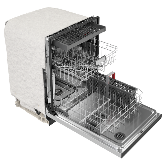 Kitchenaid® 39 dBA Dishwasher in PrintShield™ Finish with Third Level Utensil Rack KDFE204KPS