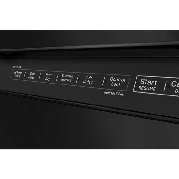 Kitchenaid® 47 dBA Two-Rack Dishwasher with ProWash™ Cycle KDFE104KBL