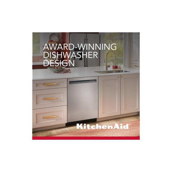Kitchenaid® 44 dBA Dishwasher in PrintShield™ Finish with 360° Max Jets™ Third Rack KDFM404KPS Kitchenaid® 44 dBA Dishwasher in PrintShield™ Finish with 360° Max Jets™ Third Rack KDFM404KPS