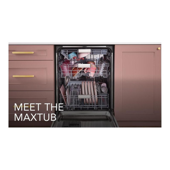 Kitchenaid® 44 dBA Dishwasher in PrintShield™ Finish with 360° Max Jets™ Third Rack KDFM404KPS Kitchenaid® 44 dBA Dishwasher in PrintShield™ Finish with 360° Max Jets™ Third Rack KDFM404KPS