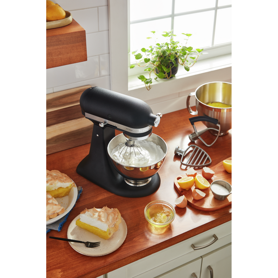 Kitchenaid® Artisan® Series 5 Quart Tilt-Head Stand Mixer with Premium Accessory Pack KSM195PSBK