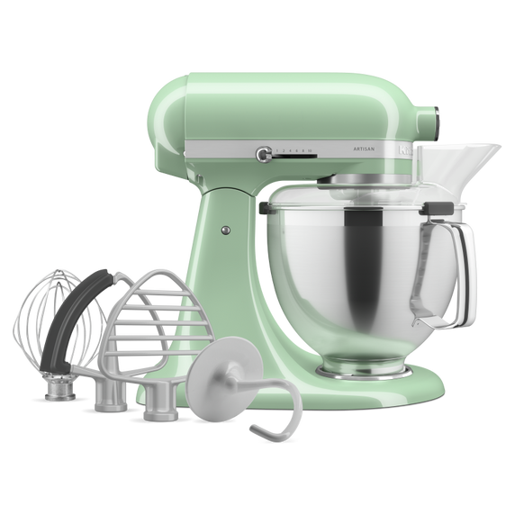 Kitchenaid® Artisan® Series 5 Quart Tilt-Head Stand Mixer with Premium Accessory Pack KSM195PSPT