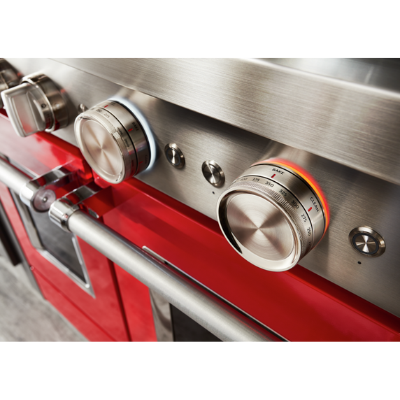 KitchenAid® 48'' Smart Commercial-Style Gas Range with Griddle KFGC558JPA