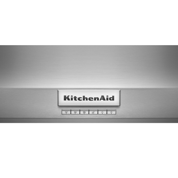 Kitchenaid® 36 585 or 1170 CFM Motor Class Commercial-Style Wall-Mount Canopy Range Hood KVWC956KSS