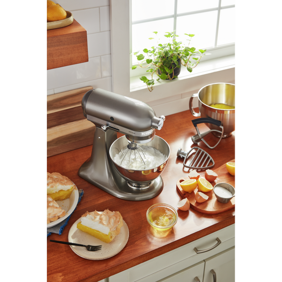 Kitchenaid® Artisan® Series 5 Quart Tilt-Head Stand Mixer with Premium Accessory Pack KSM195PSMS