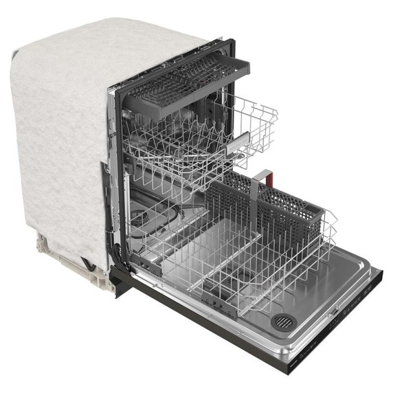 KitchenAid® 39 dBA Dishwasher in PrintShield™ Finish with Third Level Utensil Rack KDTE204KBS