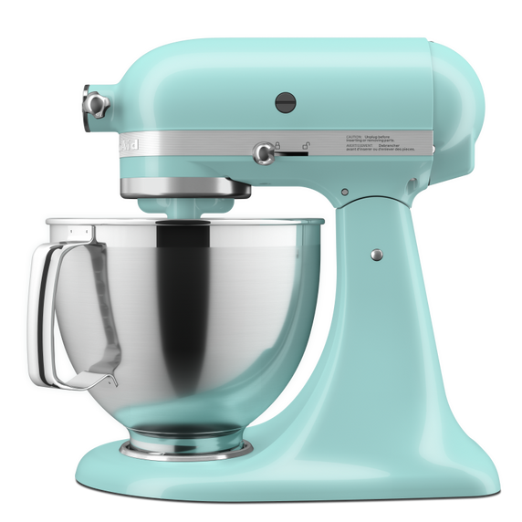 Kitchenaid® Artisan® Series 5 Quart Tilt-Head Stand Mixer with Premium Accessory Pack KSM195PSMI