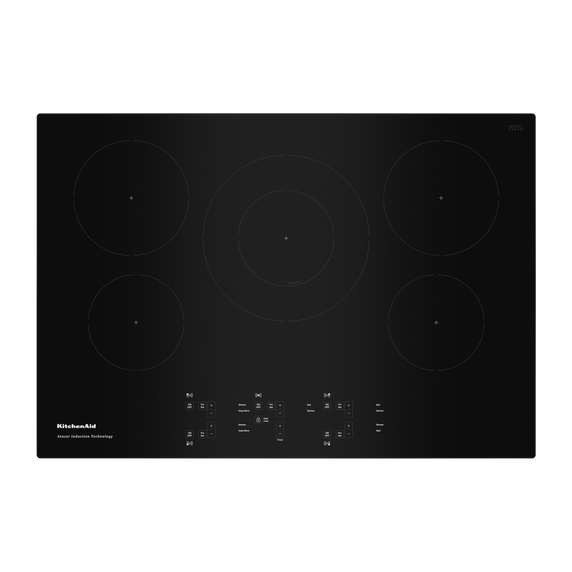 Kitchenaid® 30-Inch 5-Element Sensor Induction Cooktop KCIG550JBL