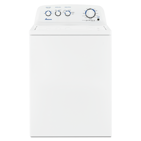 Amana® Large Capacity Top Load Washer with High-Efficiency Agitator NTW4519JW