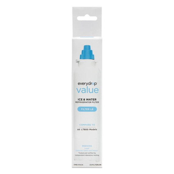 everydrop® value Refrigerator Water Filter L8 (compares to LG® LT-800) EVFILTERL8B