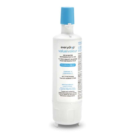 everydrop® value Refrigerator Water Filter L7 (compares to LG® LT-700) EVFILTERL7B