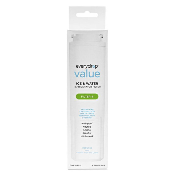 everydrop® value Refrigerator Water Filter 4 (compares to EDR4RXD1B) EVFILTER4B