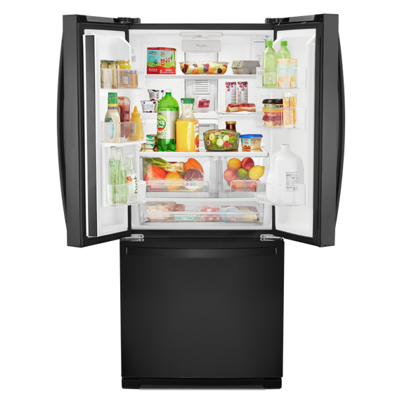 Whirlpool® 30-inch Wide French Door Refrigerator - 20 cu. ft. WRF560SEHB