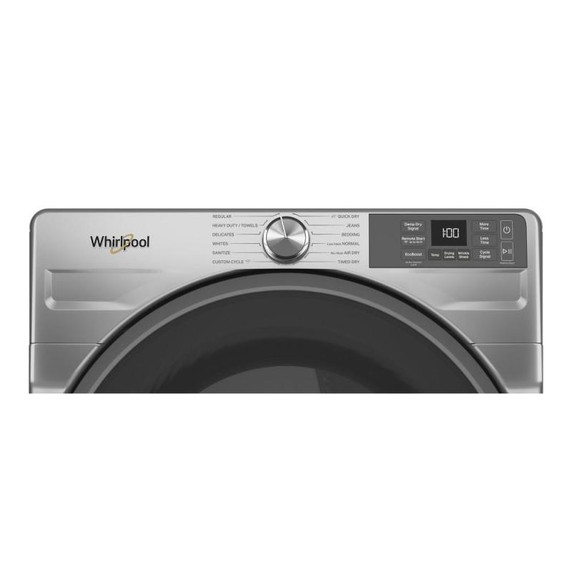 Whirlpool® 7.4 cu. ft. Smart Front Load ENERGY STAR® Electric Dryer with Wrinkle Shield™ Option YWED5720RR