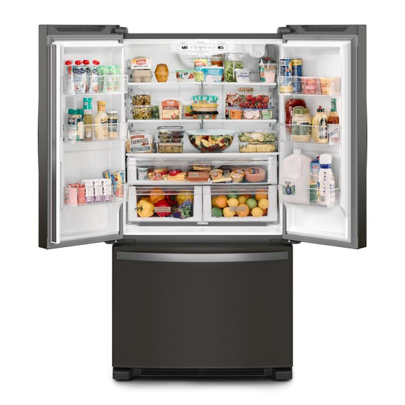 Whirlpool® 36-Inch Wide Counter-Depth French Door Bottom Mount Refrigerator - 20 cu. ft. WRFC2036RV Whirlpool® 36-Inch Wide Counter-Depth French Door Bottom Mount Refrigerator - 20 cu. ft. WRFC2036RV