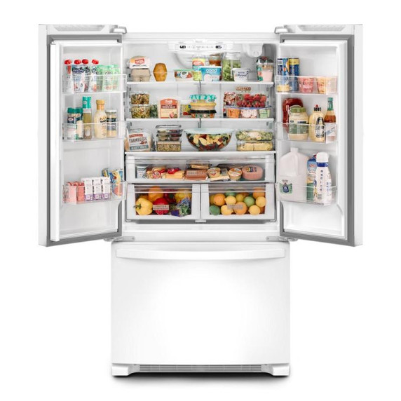 Whirlpool® 36-Inch Wide Counter-Depth French Door Bottom Mount Refrigerator - 20 cu. ft. WRFC2036RW