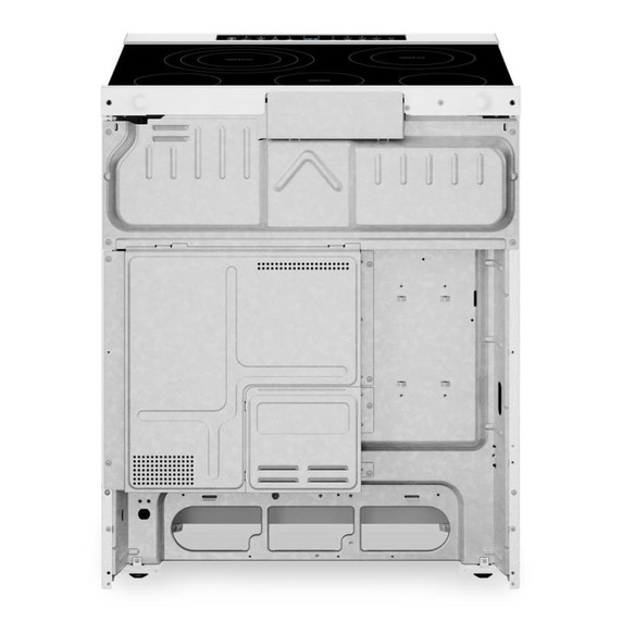 Whirlpool® 30-inch Smart Slide in Electric Range with Air Cooking Technology, No Preheat Air Fry, WipeClean™ Coating, Steam/Self Clean and High Speed Preheat YWSES7530RW