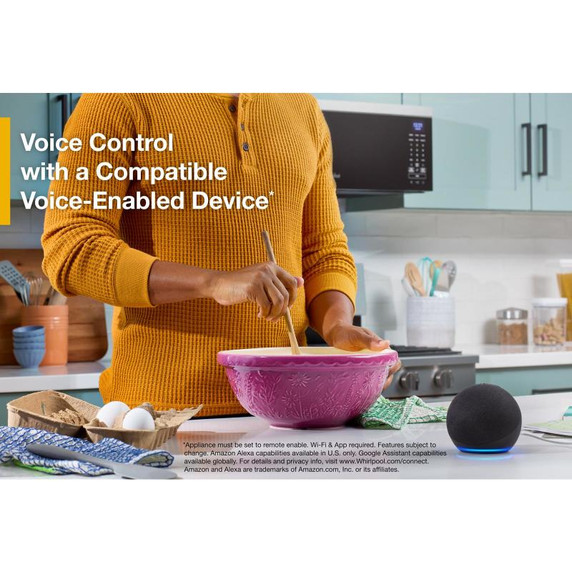 Whirlpool® 1.1 cu. ft. Smart Low Profile Microwave Hood Combination with 450 CRM 4-Speed Venting YWMML5530RW Whirlpool® 1.1 cu. ft. Smart Low Profile Microwave Hood Combination with 450 CRM 4-Speed Venting YWMML5530RW