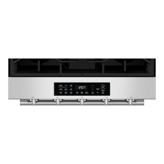 Maytag® 30-Inch Wide Slide-In Gas Range with Grill Mode and No Preheat Air Fry - 5.0 Cu. Ft. MSGS7030SZ