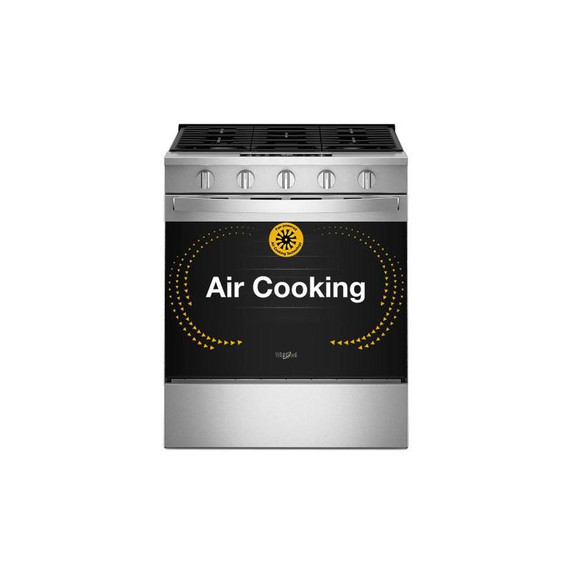 Whirlpool® 30-inch Gas Range with Air Cooking Technology WSGS5030SZ