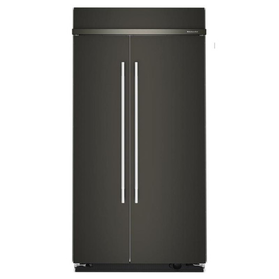Kitchenaid® 25.5 Cu. Ft. 42" Built-In Side-by-Side Refrigerator with Platinum Interior KBSN742SBE