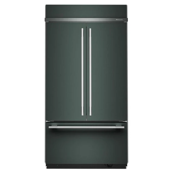 Kitchenaid® 24.2 Cu. Ft. 42" Built-In French Door Bottom Mount Refrigerator with Platinum Interior KBFN542SJP