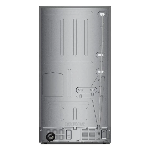 Kitchenaid® 29 cu. ft. French Door Refrigerator with Exterior Water and Ice and FreshChill™ Full-Width Refrigerated Drawer KRMF436SPS