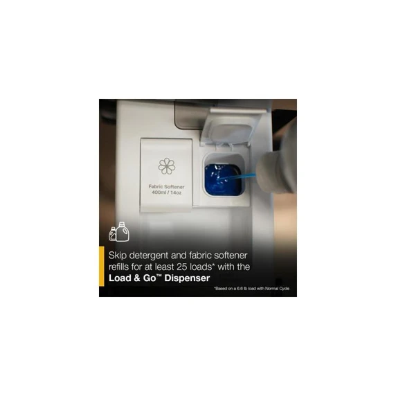 Whirlpool® 24-in Compact ENERGY STAR® Certified Ventless Heat Pump Laundry Tower with 3.2-cu. ft. I.E.C. Washer and Electric 4.3-cu ft Dryer YWFH5424SW